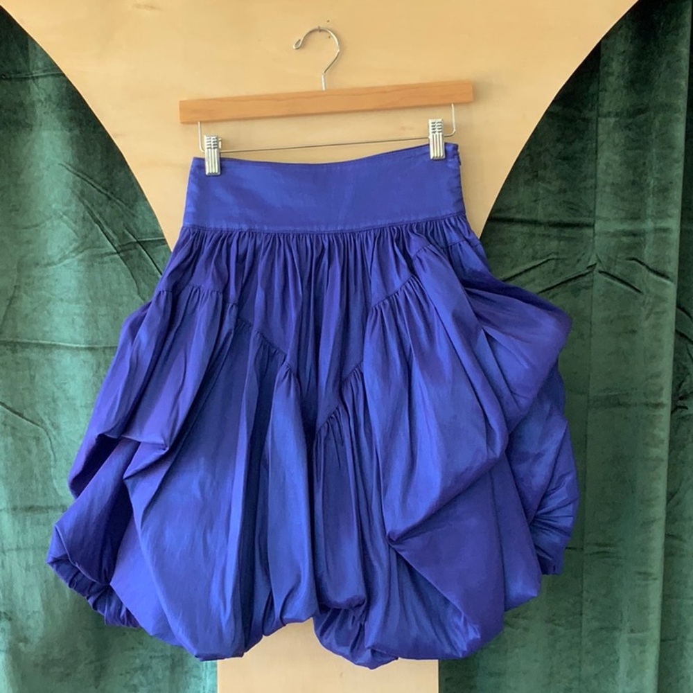Mackenzie Mode Blue Bubble Skirt